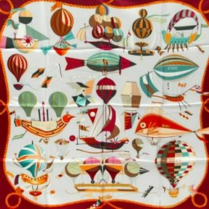 Vintage Hermes scarf 100% authentic 1984